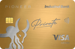 IndusInd Pioneer Private Credit Card