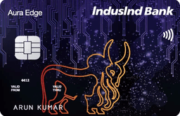 IndusInd Platinum Aura Edge Visa / Mastercard Credit Card