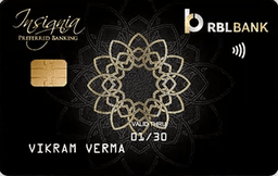 RBL Bank Insignia Preferred Banking Credit Card