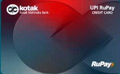 Kotak UPI RuPay Credit Card