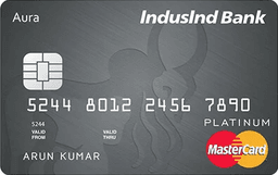 IndusInd Platinum Aura Credit Card