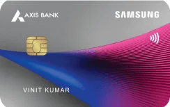 Samsung Axis Bank Signature Credit Card