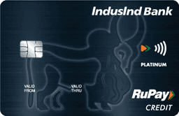 IndusInd Platinum RuPay Credit Card